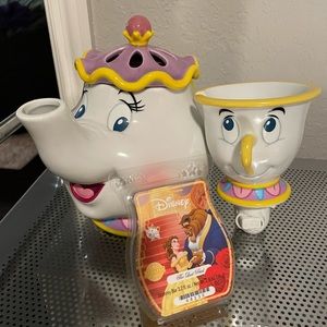 Scentsy Mrs Potts Warmer & Chip Wax Warmers